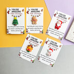DIY Christmas Resin Jewelry Accessories -Blessing Card Santa & Holiday Charms | ST. VON'S FLAIR