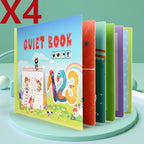 Quiet Books Children's Educational Toys Repeatedly Pasted Books to Read