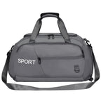 Luggage Bag Oxford Gym Bag with Shoe Compartment - Waterproof Handbag Travel Duffel Bag | ST. VON'S FLAIR