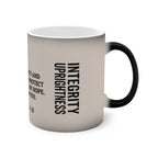 Changing Integrity Mug — 11oz Heat Reveal Coffee Cup