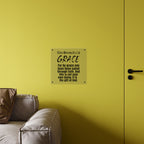 Faith Ephesians 2:8-9 Acrylic Wall Art Panels | Christian Home Decor & Office Inspiration | ST. VON'S FLAIR