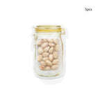 Reusable Storage Snack Bag Food Waterproof Sealed Assortment School Travel Sports Camping Carry Pouch