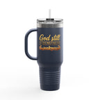 God Still Strengthens Weakness | 40oz Insulated Travel Mug | ST. VON'S FLAIR