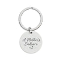 Stainless Steel Round Keychain | Custom Engraving