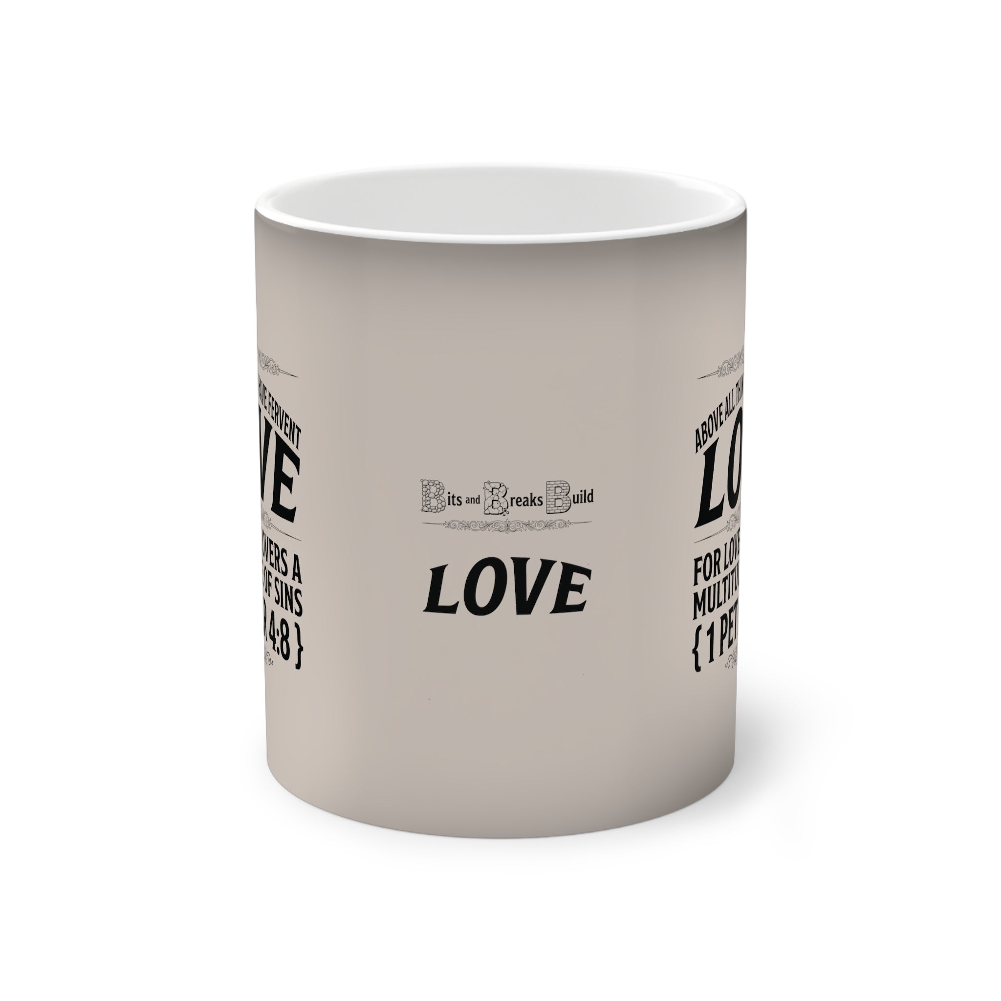 Color-Changing Love Mug | 11oz Heat Reveal Coffee Cup | ST. VON'S FLAIR