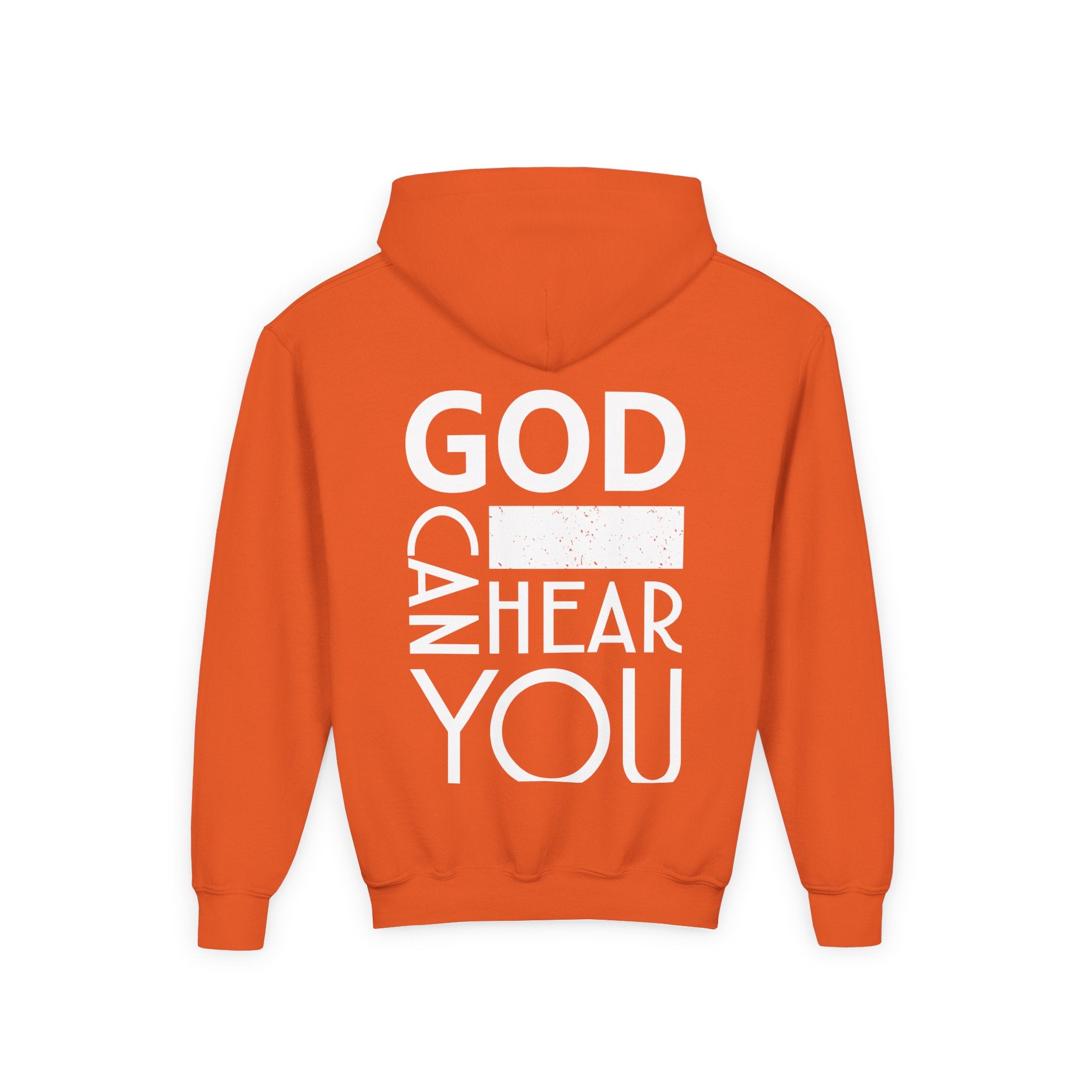 God Can Youth Hoodie Christian Sweatshirt Unisex Children Clothing