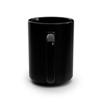 Mother's Embrace Black Mug | ST. VON'S Poetic Lines