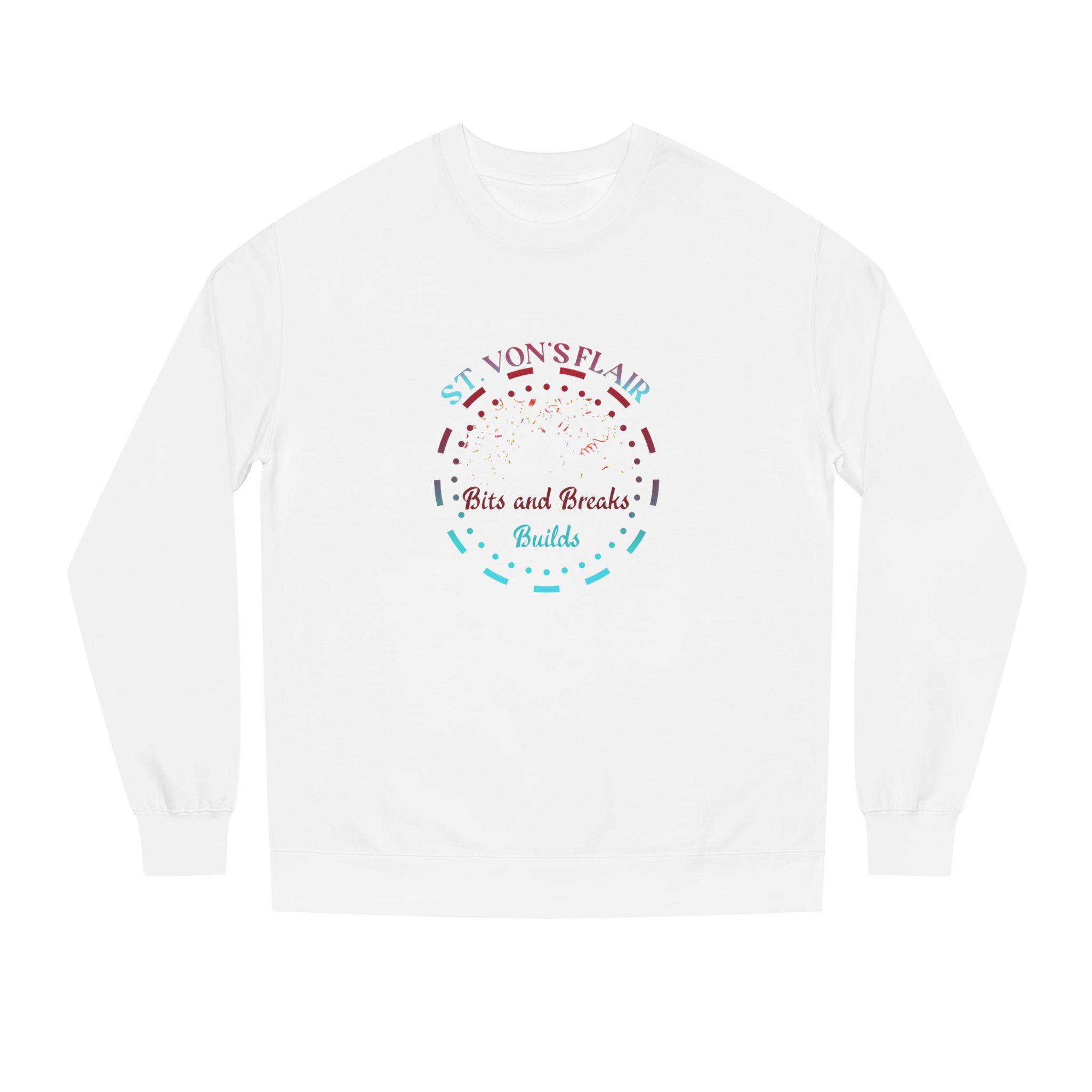 Unisex Crew Neck Sweatshirt Longsleeve Fit-Wrist