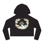 A Mother's Embrace — Women's Cropped Poetry Hoodie| Pullover Long Sleeve
