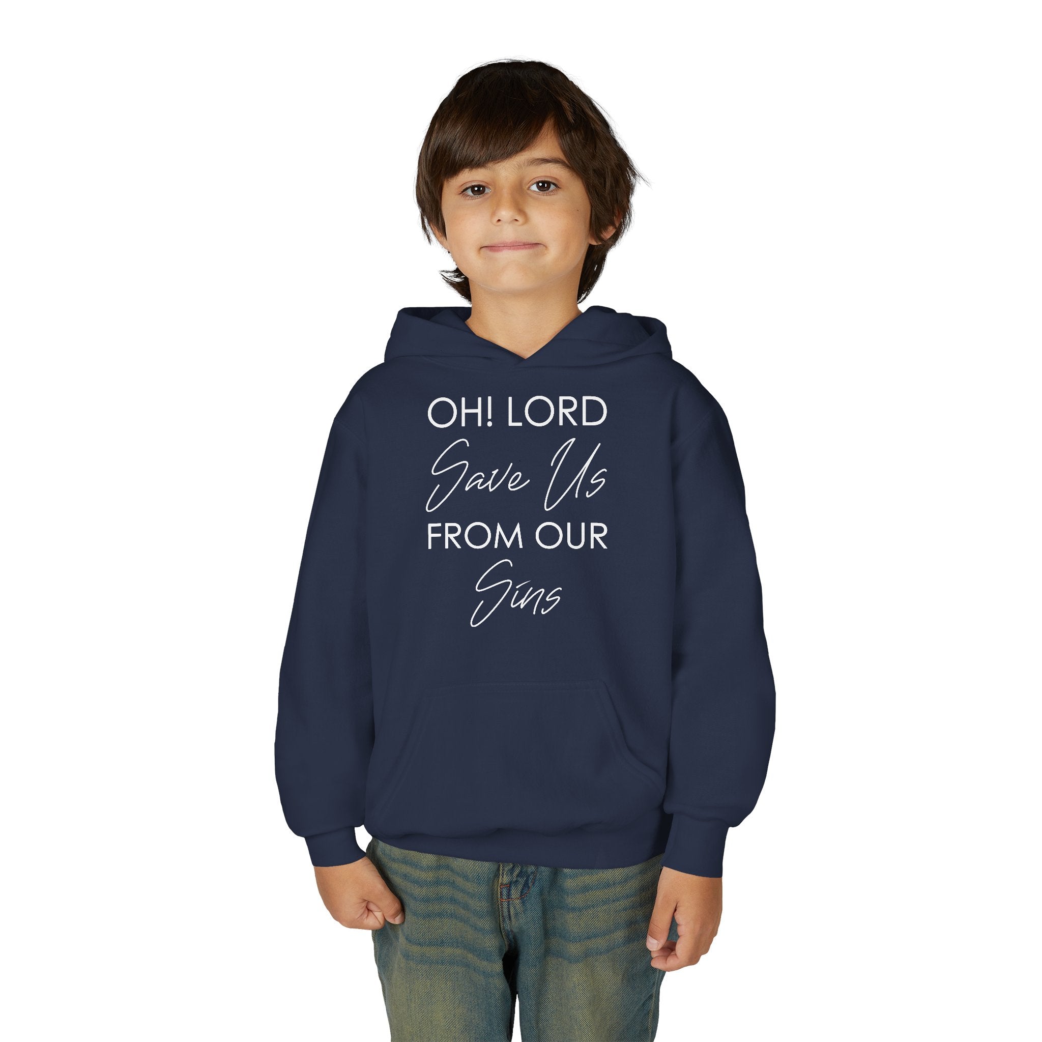 Lord Save Us Youth Hoodie | Christian Kids Sweatshirt | ST. VON'S FLAIR