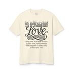 Love | Colossians 3:14 Unisex Garment-Dyed Heavyweight Tee | Kindness, Humility & Patience | ST. VON'S FLAIR