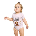 My God Baby Bodysuit - Trust in Him - Cute Lion Designed Onesies