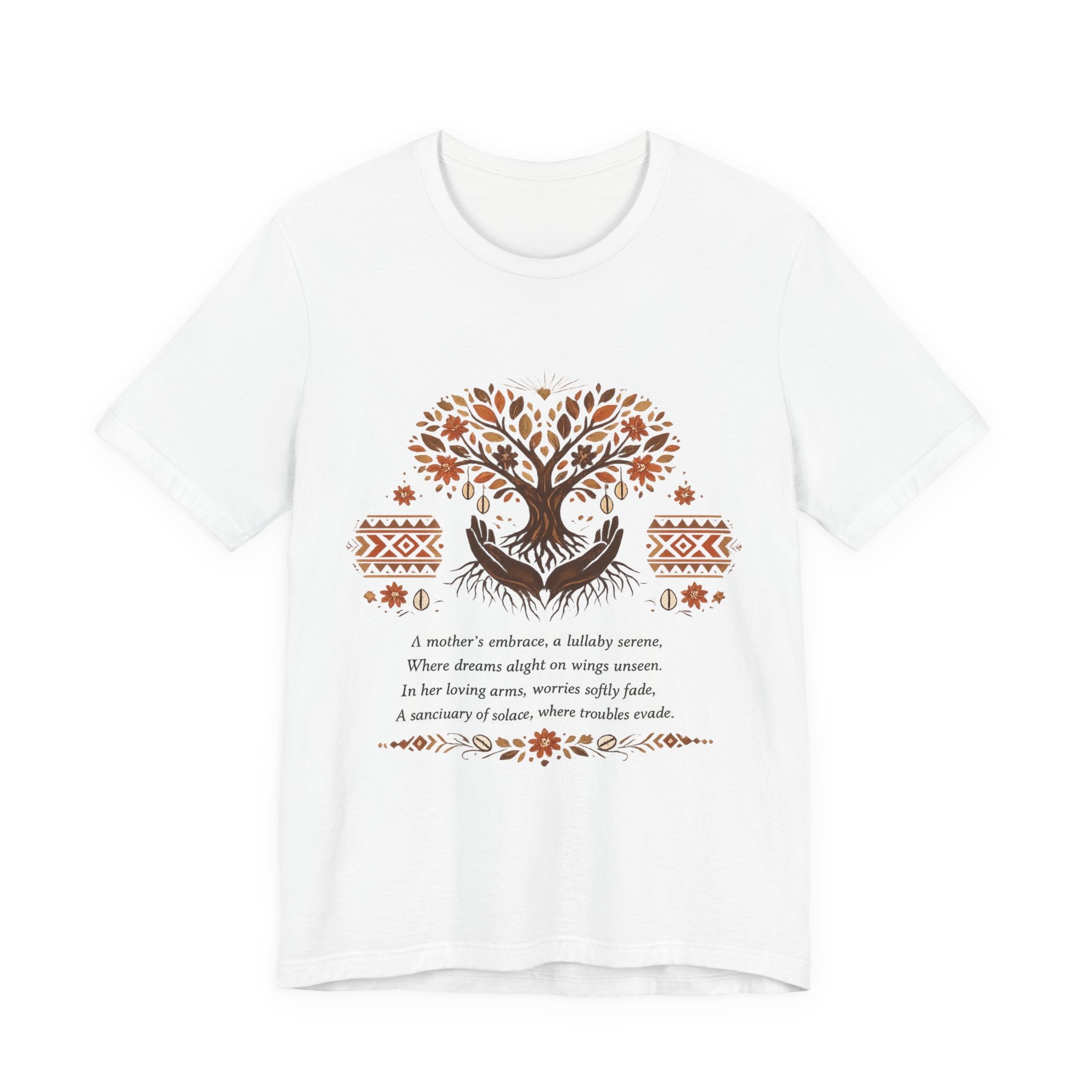 A Mother's Embrace — Unisex Poetry Tee| ST. VON'S FLAIR