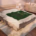 God Still Heals | Faith Anchor Velveteen Plush Blanket | Inspirational Throw | ST. VON'S FLAIR