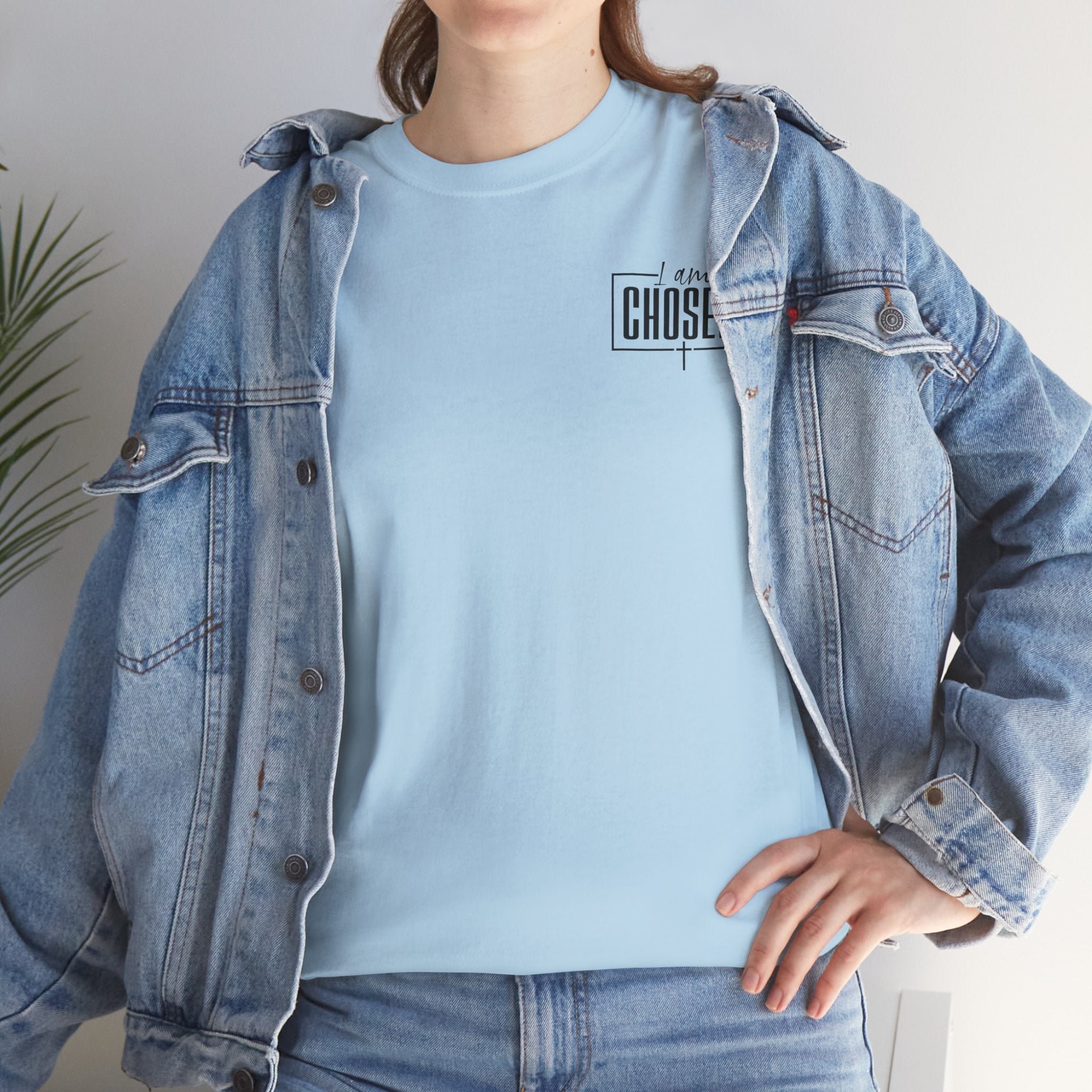"I am Chosen" Unisex Heavy Cotton Tee Comfort T-Shirt