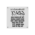 Faith Ephesians 2:8-9 Acrylic Wall Art Panels | Christian Home Decor & Office Inspiration | ST. VON'S FLAIR