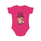 Toddler 1 Piece My God Baby Bodysuit - Trust in Him - Cute Fox Designed Onesies