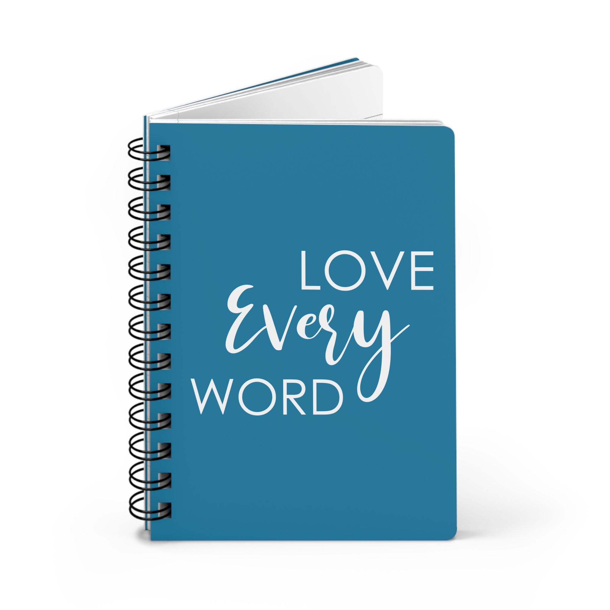 Spiral Bound Lined Journal Notebook | Faith-Inspired Composition for Daily Routines | ST. VON'S FLAIR