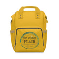 Multifunctional Diaper Backpack, Yellow