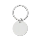 Stainless Steel Round Keychain | Custom Engraving