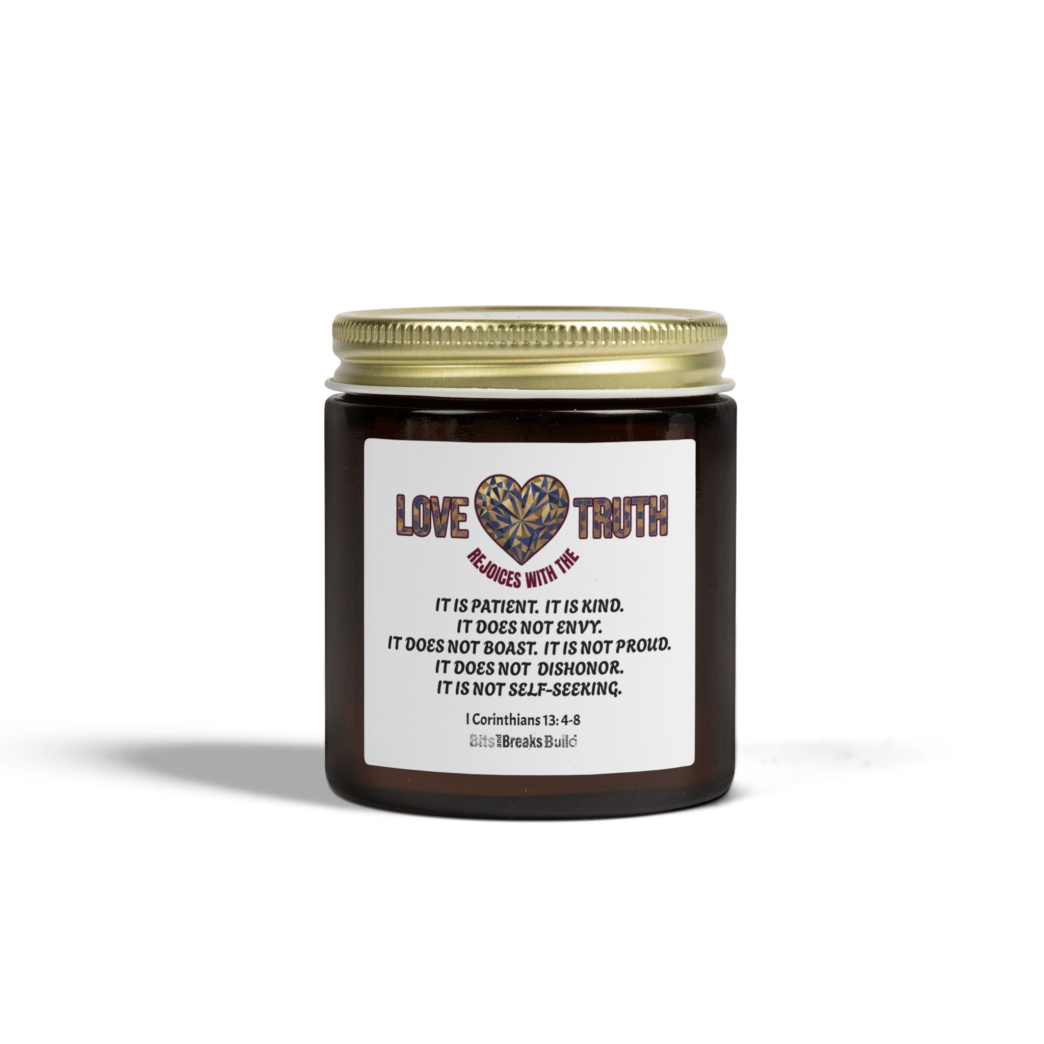 Aromatic Love Scented Candle - Coconut Apricot Wax