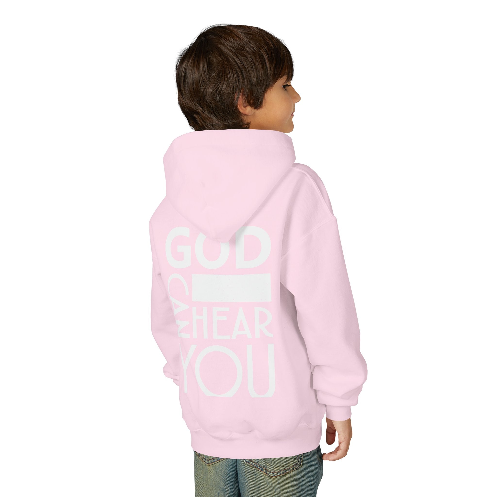 God Can Youth Hoodie Christian Sweatshirt Unisex Children Clothing