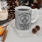Biblical Lev. 1918 No Revenge Mug 11oz Encouragement for Teachers Parents Men and Women