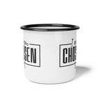 Christian Chosen Enamel Camp Cup Faithful Gifts, Motivational Mug, Outdoor Adventure, Camping Essential, Christian Decor
