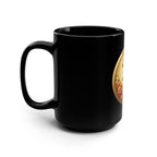 Mother's Embrace Black Mug | ST. VON'S Poetic Lines