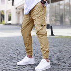 Journeying Workwear Casual Pants Drawstring Elastic Waist Track Pants