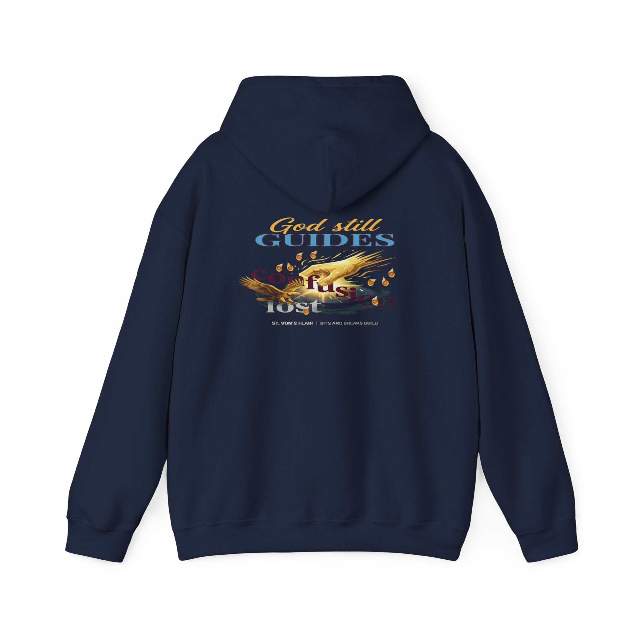 God Still Guides Hoodie | Faith-Inspired Christian Hoodie with Dove & Scripture | ST. VON'S FLAIR