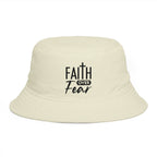 Faith Over Fear Bucket Hat | Christian Inspirational Sun Hat | ST. VON'S FLAIR