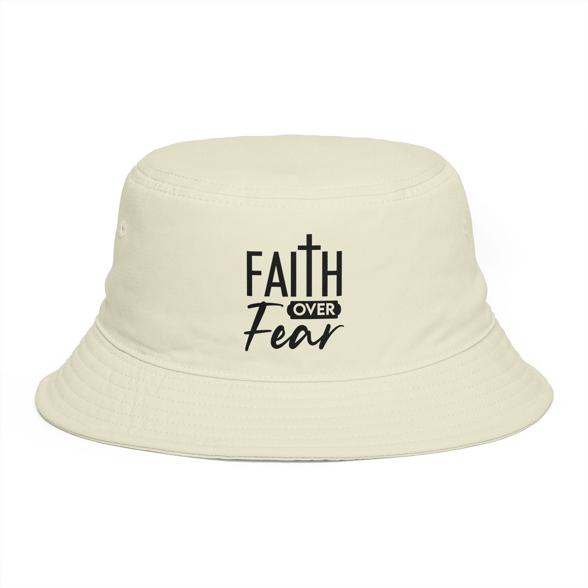 Faith Over Fear Bucket Hat | Christian Inspirational Sun Hat | ST. VON'S FLAIR