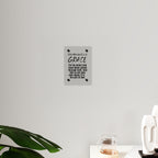 Faith Ephesians 2:8-9 Acrylic Wall Art Panels | Christian Home Decor & Office Inspiration | ST. VON'S FLAIR