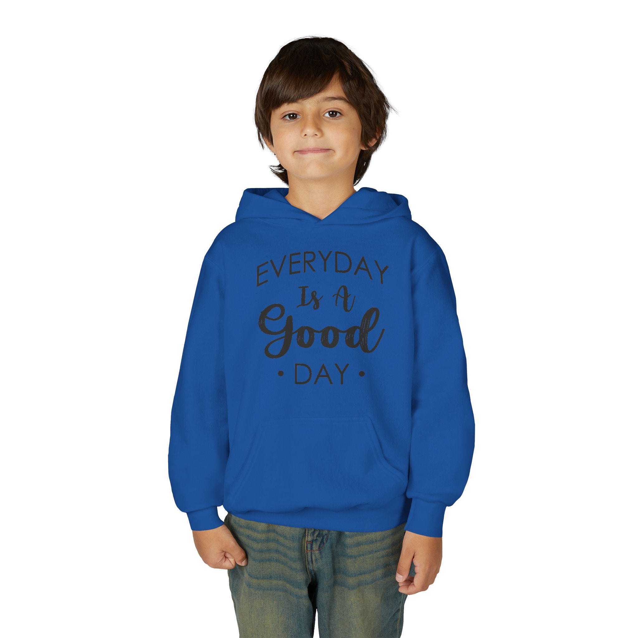 Youth Good Day Casual Hoodie | Faith-Inspired Kids Sweatshirt | ST. VON'S FLAIR