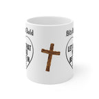 Biblical Verse Inspiration Love Ceramic Coffee Tea Cups, 11oz, 15oz