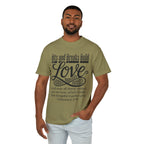 Love | Colossians 3:14 Unisex Garment-Dyed Heavyweight Tee | Kindness, Humility & Patience | ST. VON'S FLAIR