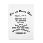 Resolution Biblical Quote Hebrews 12:15 Inspirational Hardcover Notebook Motivational Journal Christian Gift Student Stationery