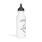 Psalm 23 Fear No Evil Stainless Steel Water Bottle | Christian Faith Hydration Gift | ST. VON'S FLAIR