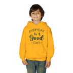 Youth Good Day Casual Hoodie | Faith-Inspired Kids Sweatshirt | ST. VON'S FLAIR