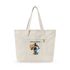 Warrior Canvas Tote Bag "Nature Says Run" | Faith Carry Bag | ST. VON'S FLAIR