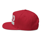 God Never Fails Embroidered Snapback Hat | Joshua 21:45 Faith Flat Bill Cap | ST. VON'S FLAIR