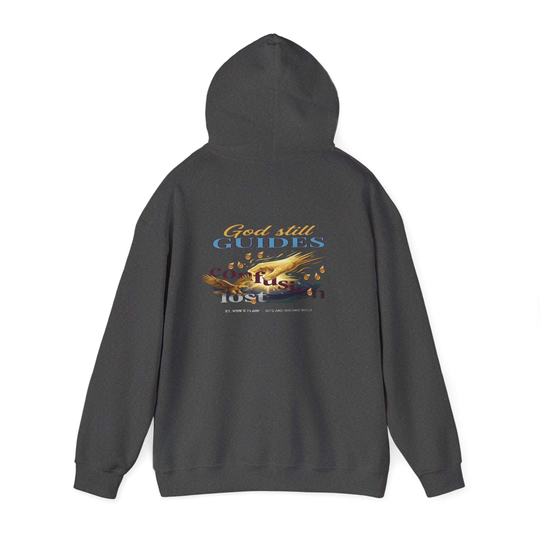 God Still Guides Hoodie | Faith-Inspired Christian Hoodie with Dove & Scripture | ST. VON'S FLAIR