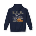 Faith Hoodie | James 2:19 "Thou Believest" Christian Scripture Pullover | ST. VON'S FLAIR