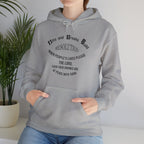 Biblical Quote Unisex Heavy Blend™ Hooded Sweatshirt Peaceful Resolution