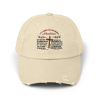Biblical Hat Matthew 8 Abundance-Inspired Righteous Cap with Inspirational Isiaiah 32