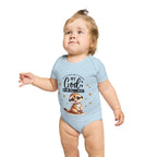 Toddler 1 Piece My God Baby Bodysuit - Trust in Him - Cute Muskrat Designed Onesies