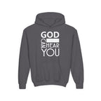 God Can Youth Hoodie Christian Sweatshirt Unisex Children Clothing