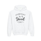 Youth Good Day Casual Hoodie | Faith-Inspired Kids Sweatshirt | ST. VON'S FLAIR