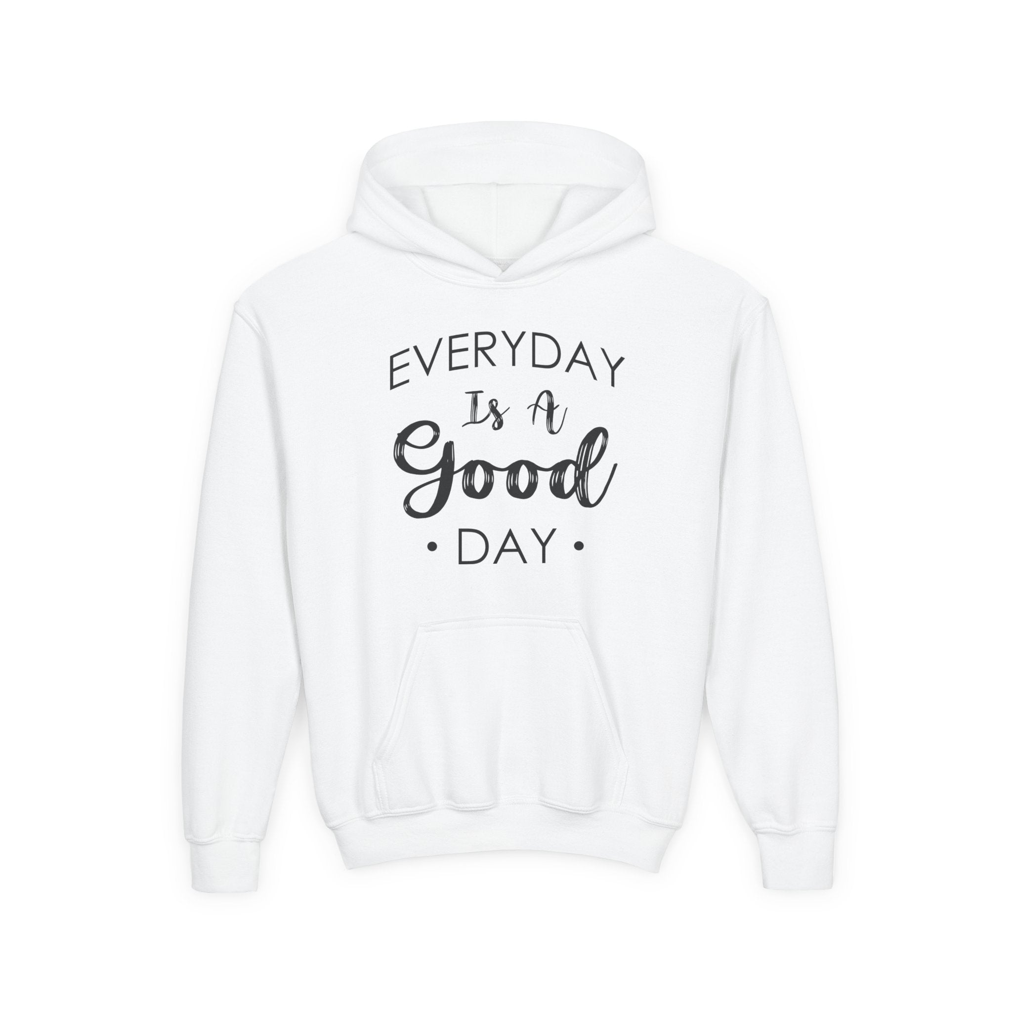 Youth Good Day Casual Hoodie | Faith-Inspired Kids Sweatshirt | ST. VON'S FLAIR